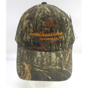Mossy Oak Breakup Southeastern Equipment Co Strapback Hat‎ Cap NEW w/tag